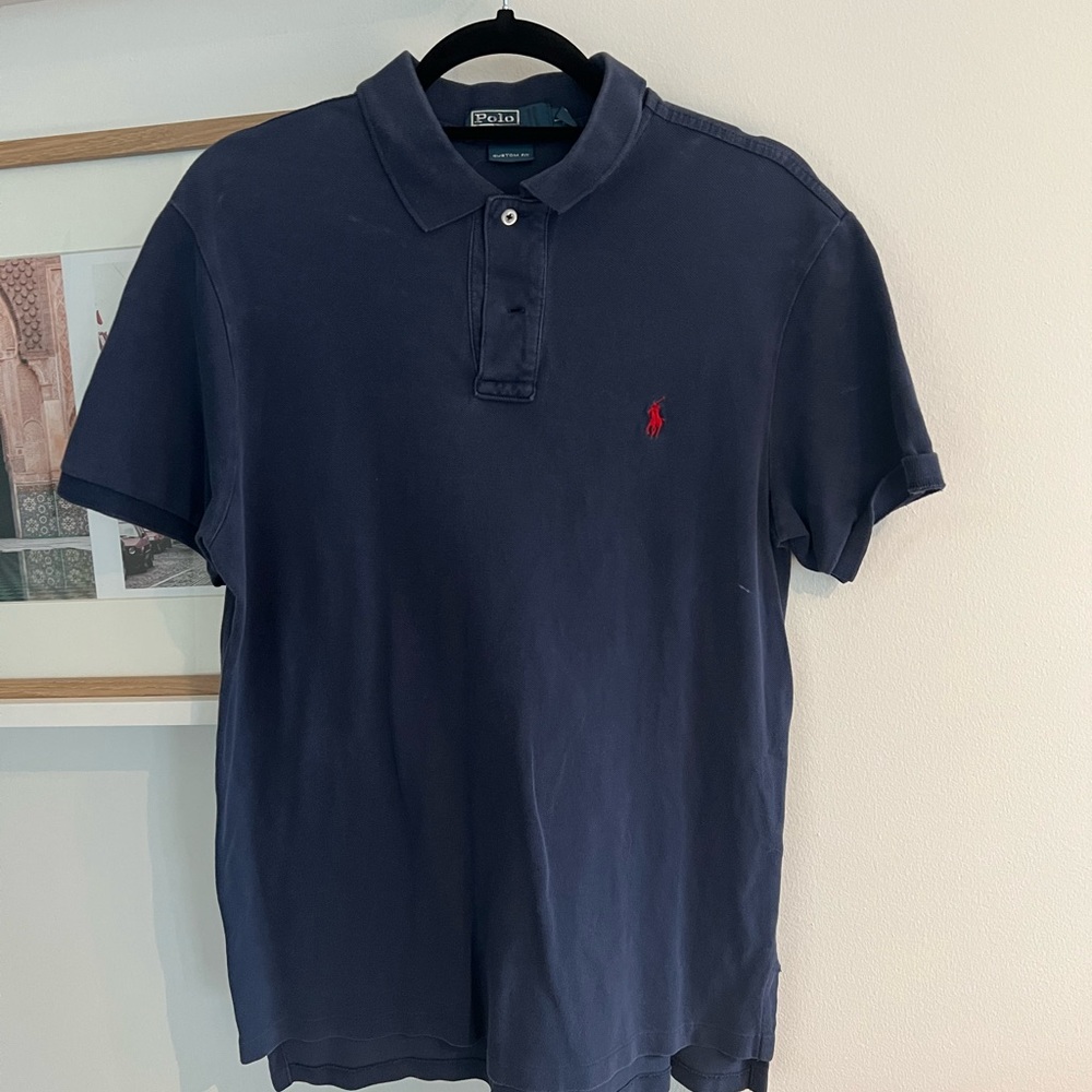 Navy blue polo